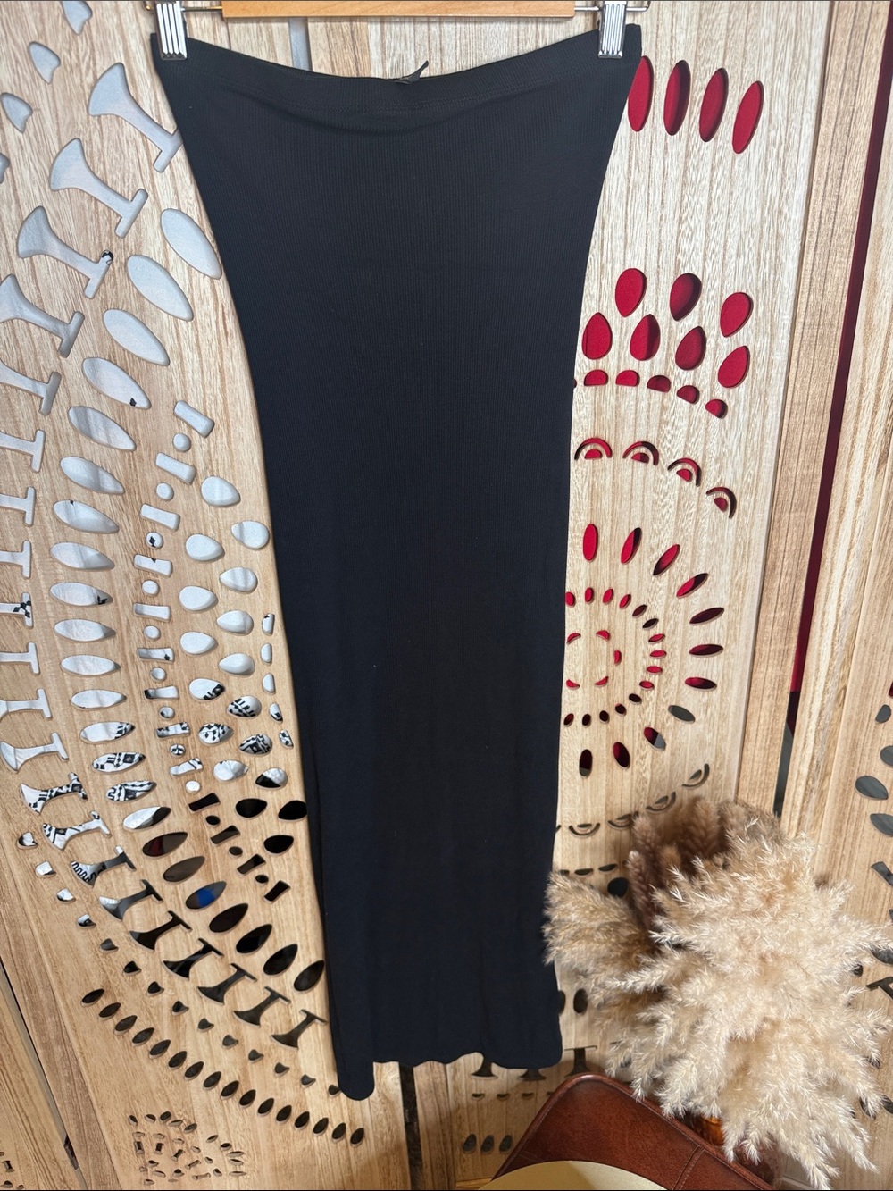 Forever 21 Black Tube Maxi Skirt Dress - Picture 3 of 4